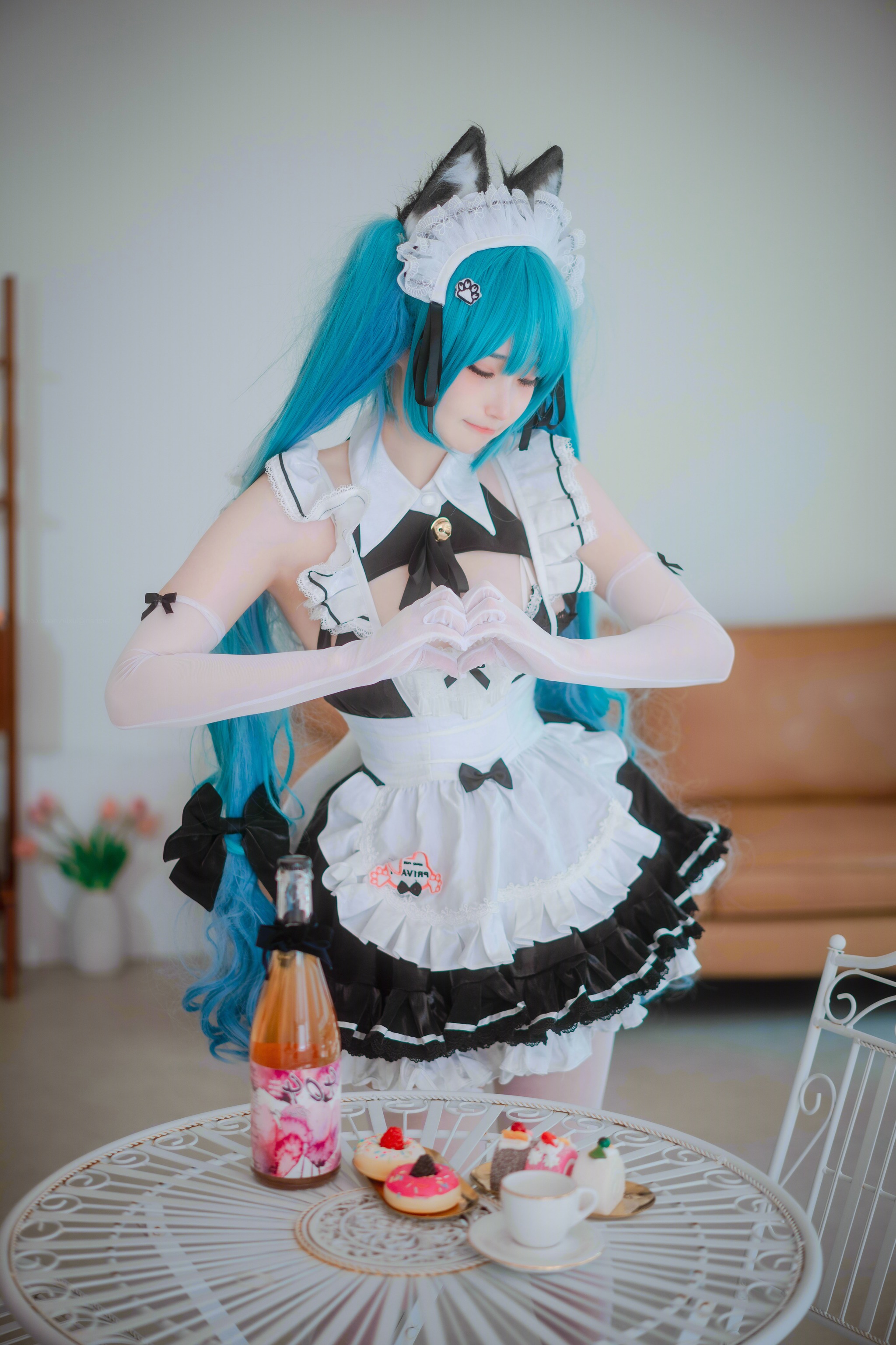 图片[1]-Bambi – NO.125 밤비(斑比) DJAWA Photo-Nikke Privaty Unkind Maid[153P]-XikXak
